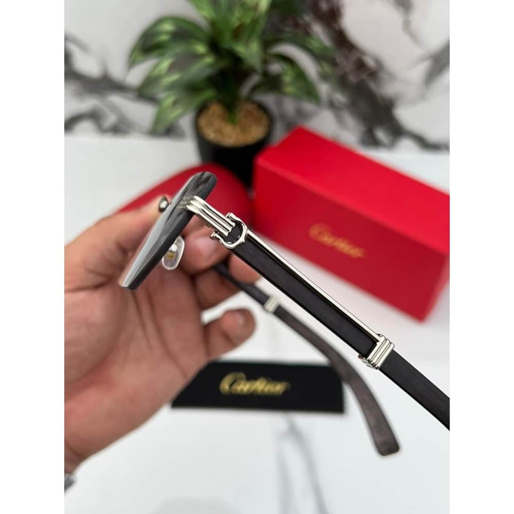 Cartier Sunglasses For Men Sliver Blue