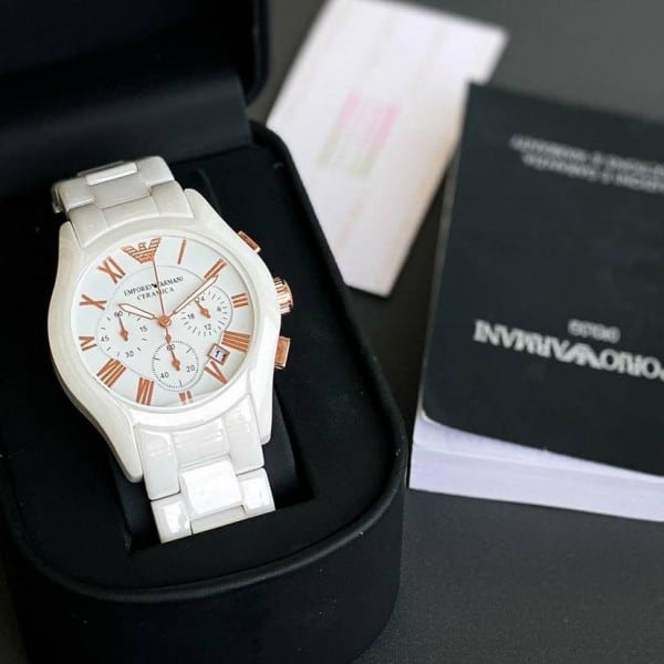 Emporio Armani Watch White Dial