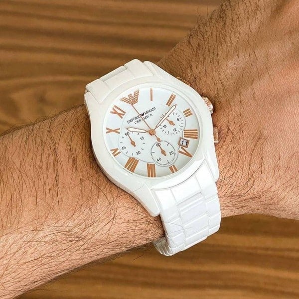 Emporio Armani Watch White Dial