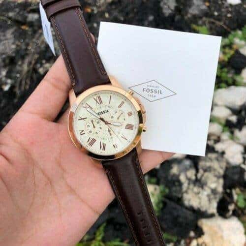 Branded Fossil Watch Fs5241 Grant For Men's