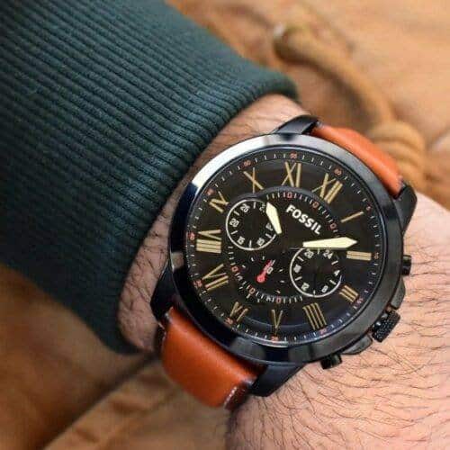 Branded Fossil Watch Fs5241 Grant For Men's
