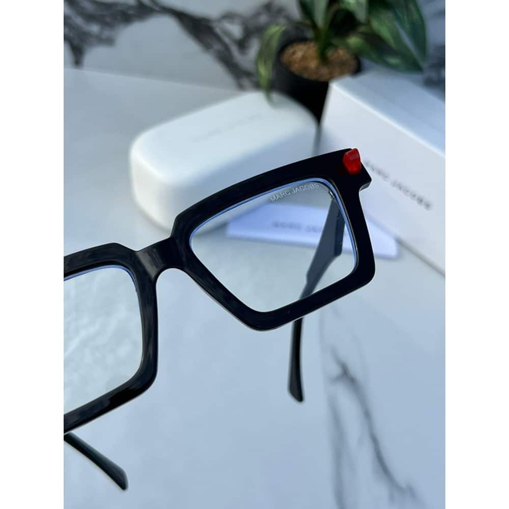 Marc Jacobs Kuboraum Sunglasses 55 Black Plano