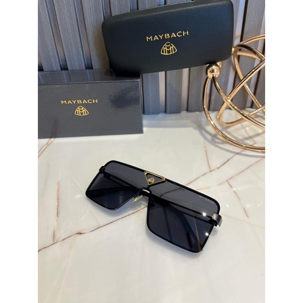 Maybach Sunglasses logo grand black gold