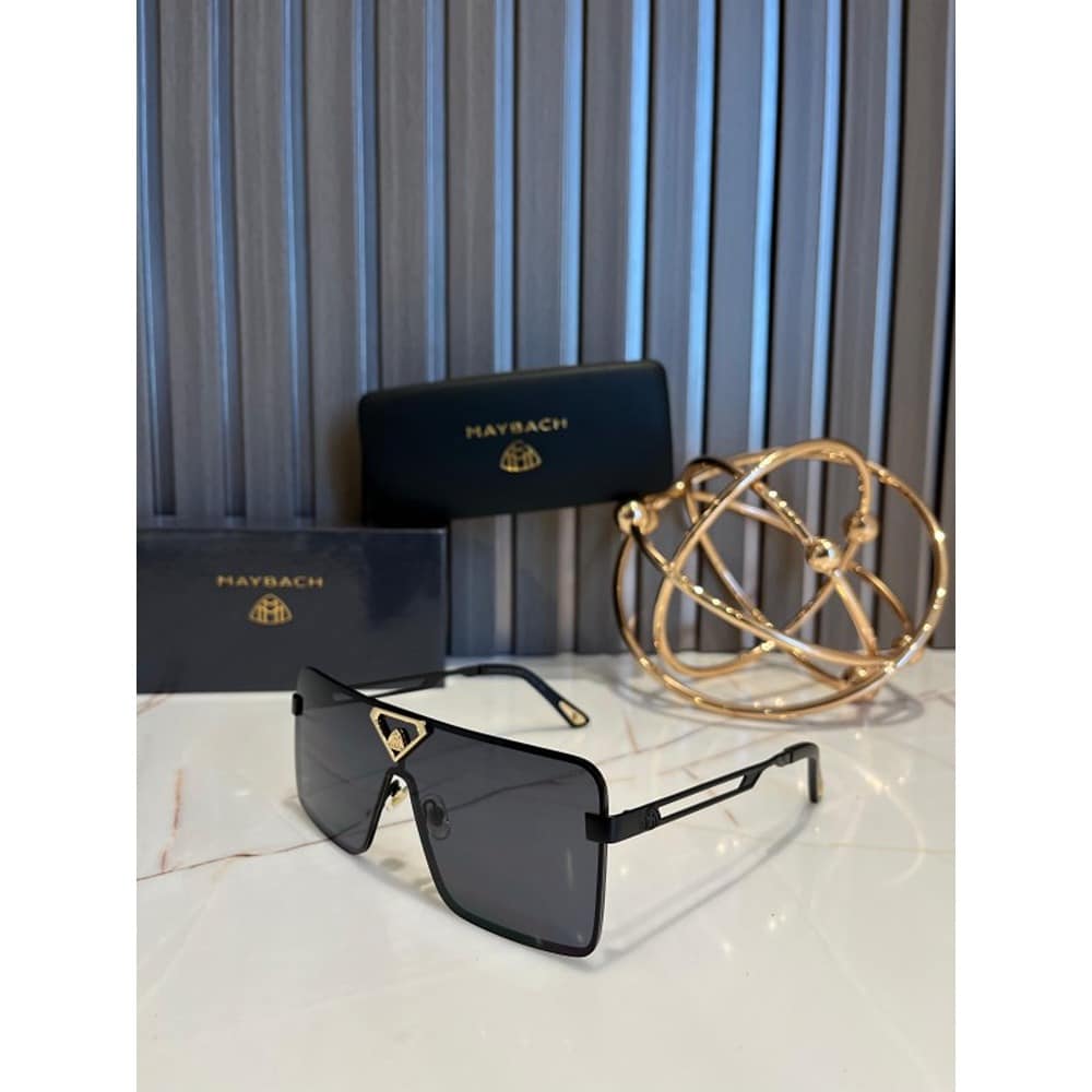 Maybach Sunglasses logo grand black gold