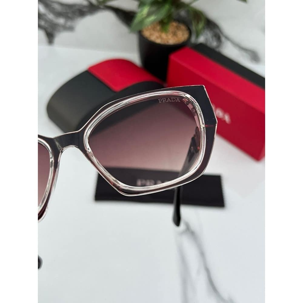 Full Brown Prada Sunglasses 80046