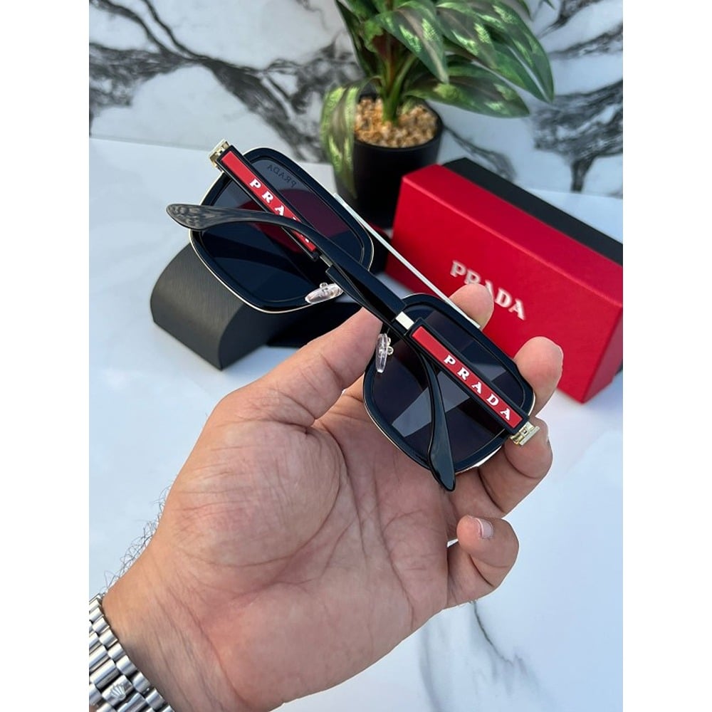 Black Gold 88079 Prada Sunglasses For Men