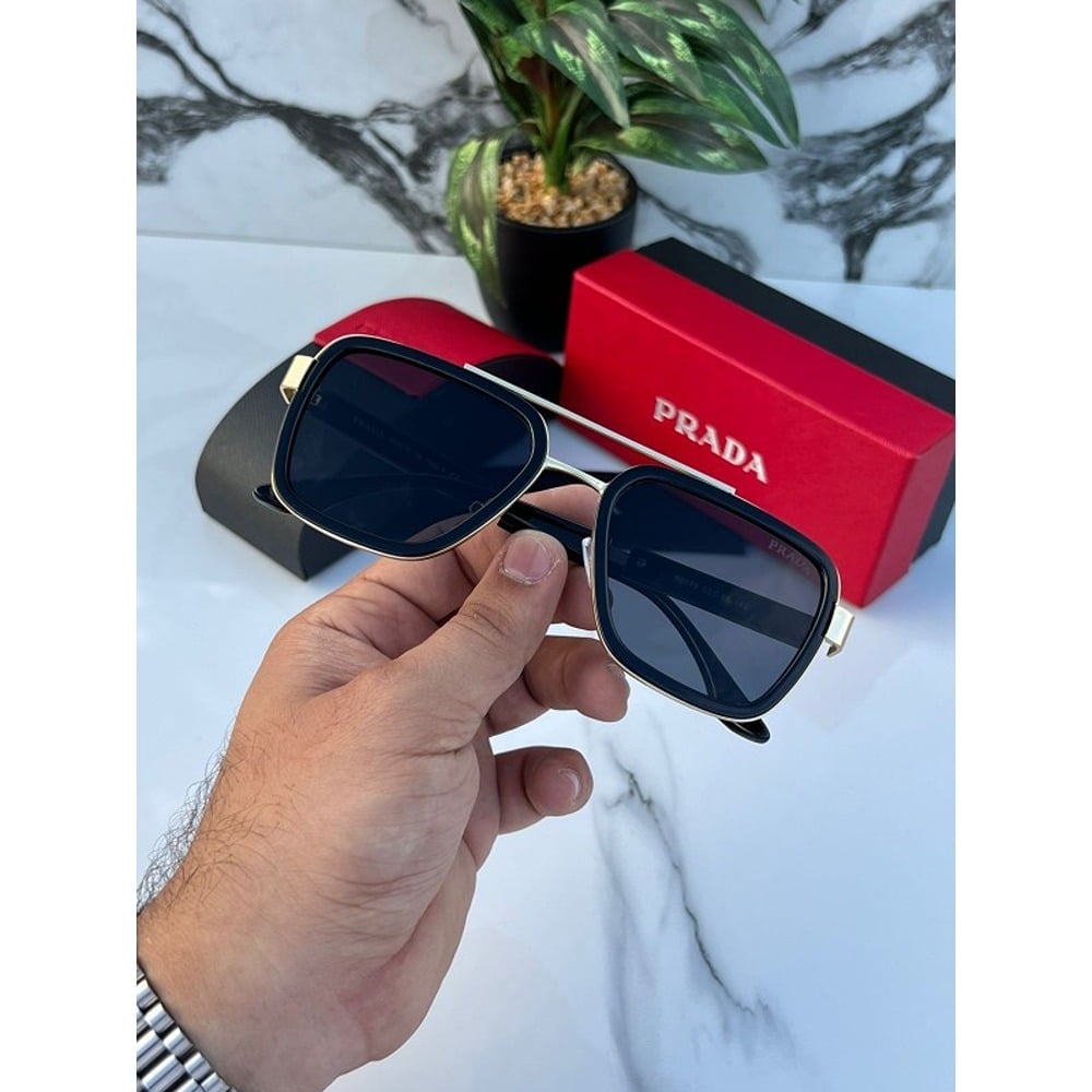 Black Gold 88079 Prada Sunglasses For Men