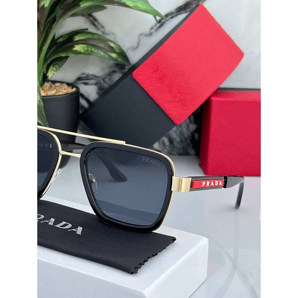 Black Gold 88079 Prada Sunglasses For Men
