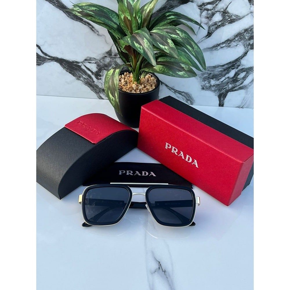 Black Gold 88079 Prada Sunglasses For Men