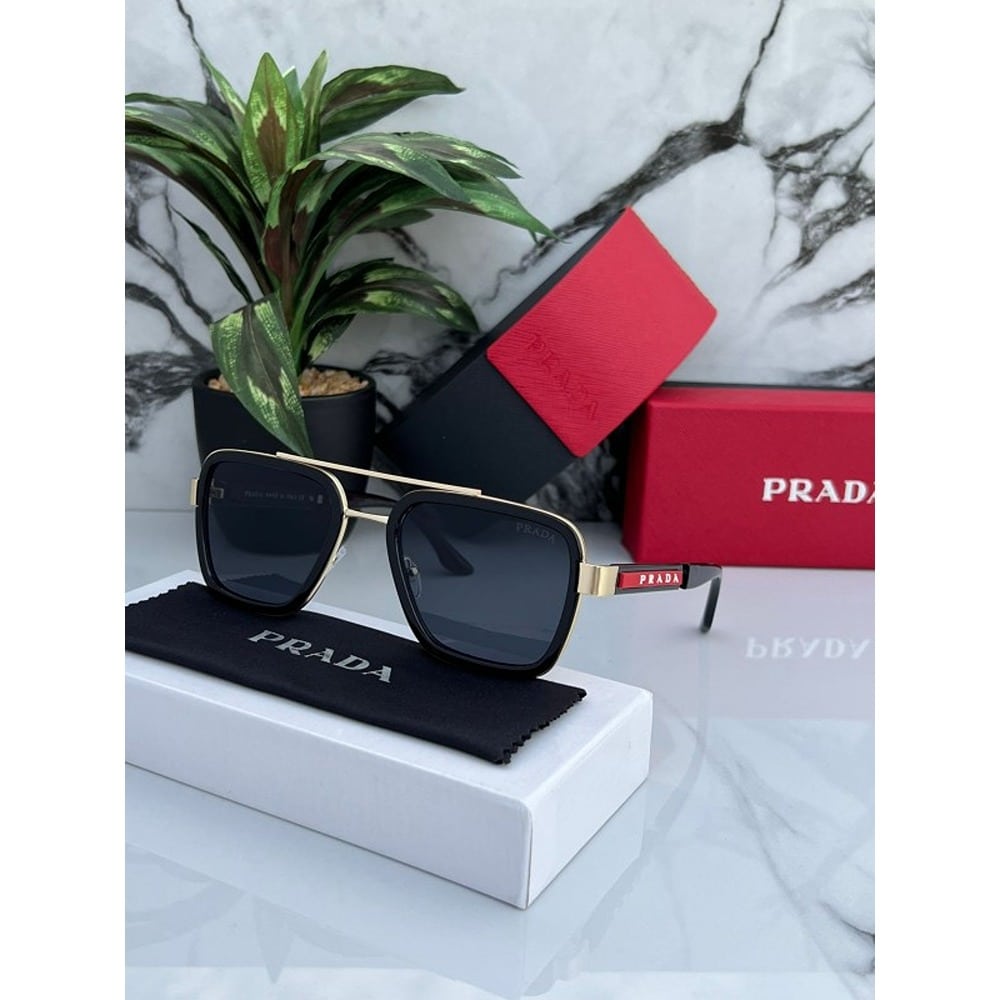 Black Gold 88079 Prada Sunglasses For Men