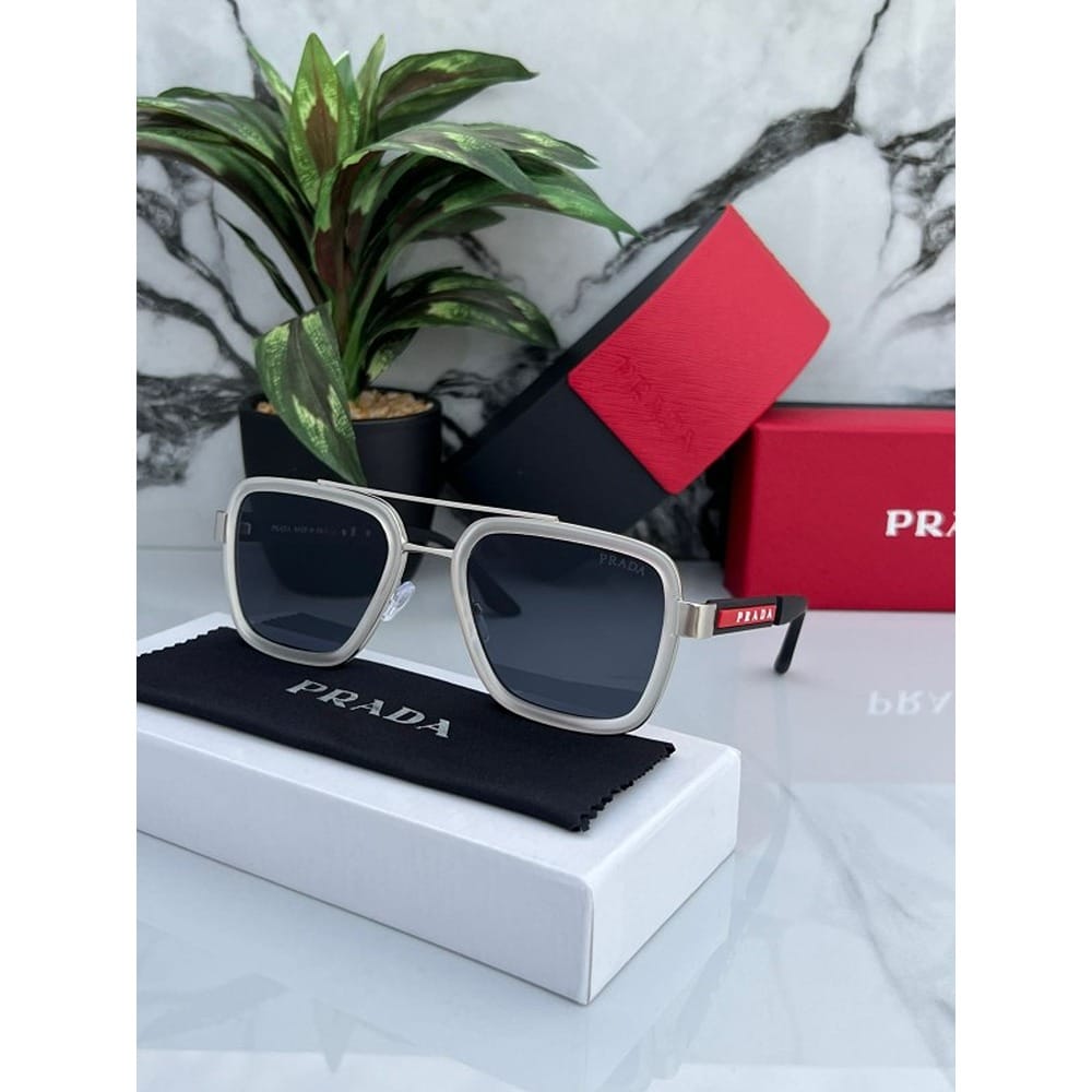 Prada Sunglasses 88079 White Black