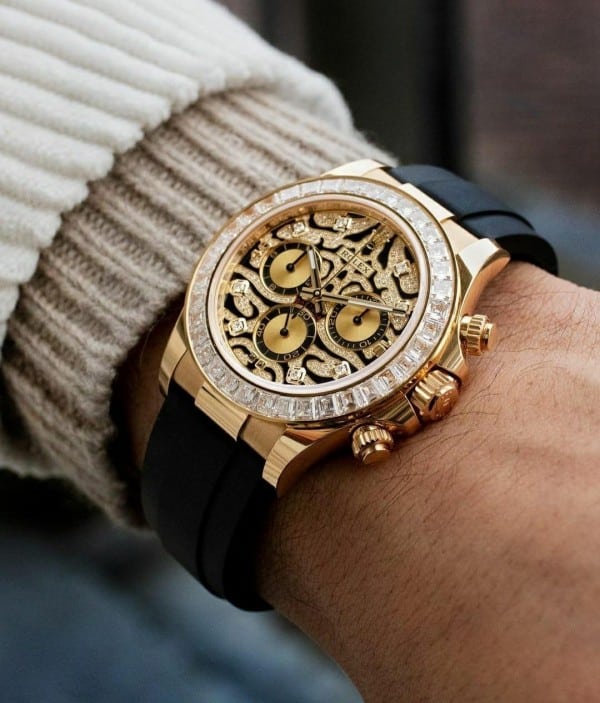 Premium Quality Rolex Watch, Tiger Eye Watch