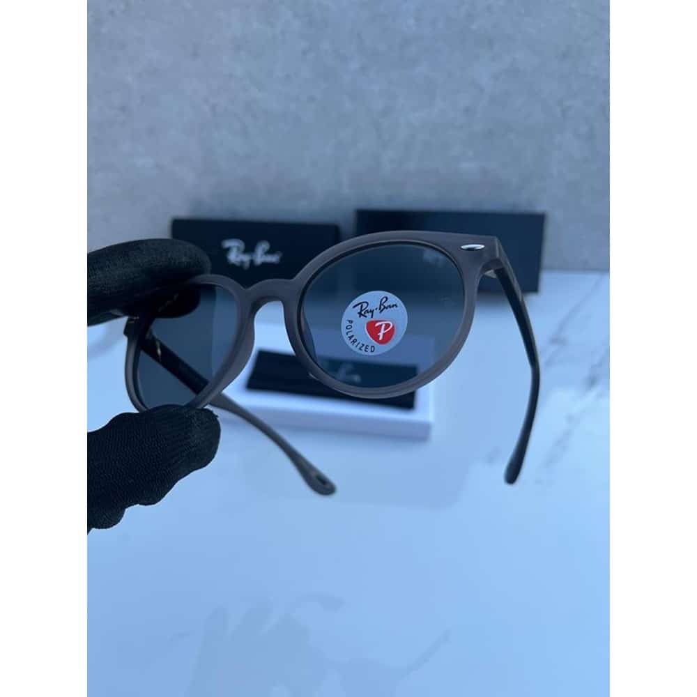 Rayban Polarized Matt Grey Sunglasses