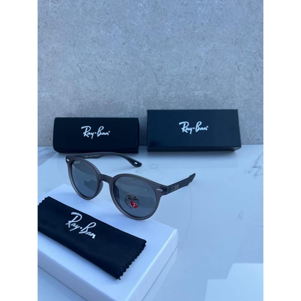 Rayban Polarized Matt Grey Sunglasses