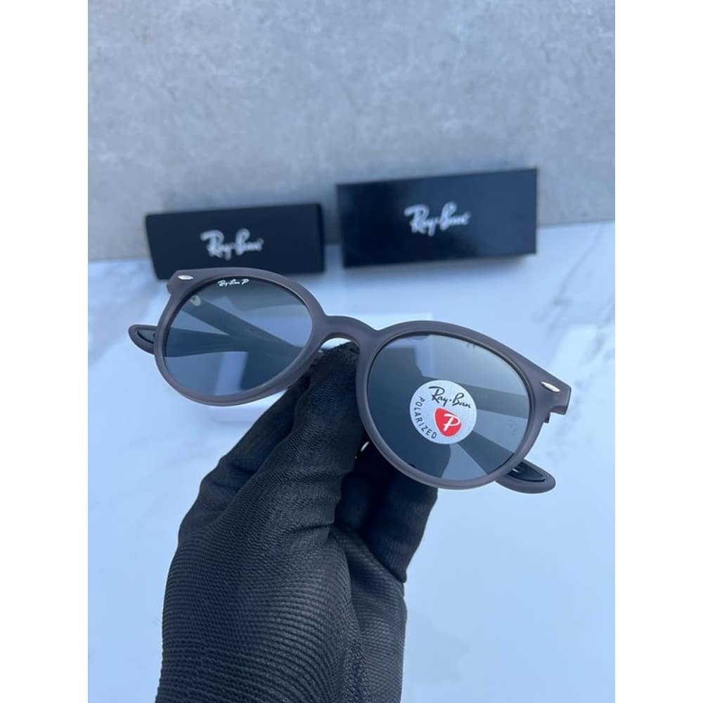 Rayban Polarized Matt Grey Sunglasses