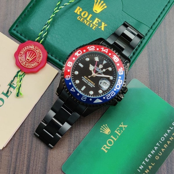 Men's Rolex Watch GMT Black