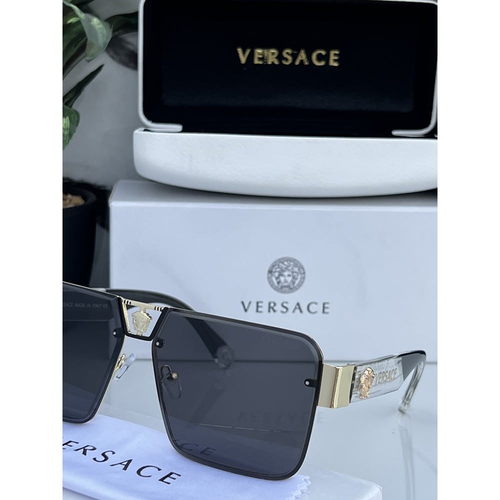 Versace Sunglasses 88078 Gold Black