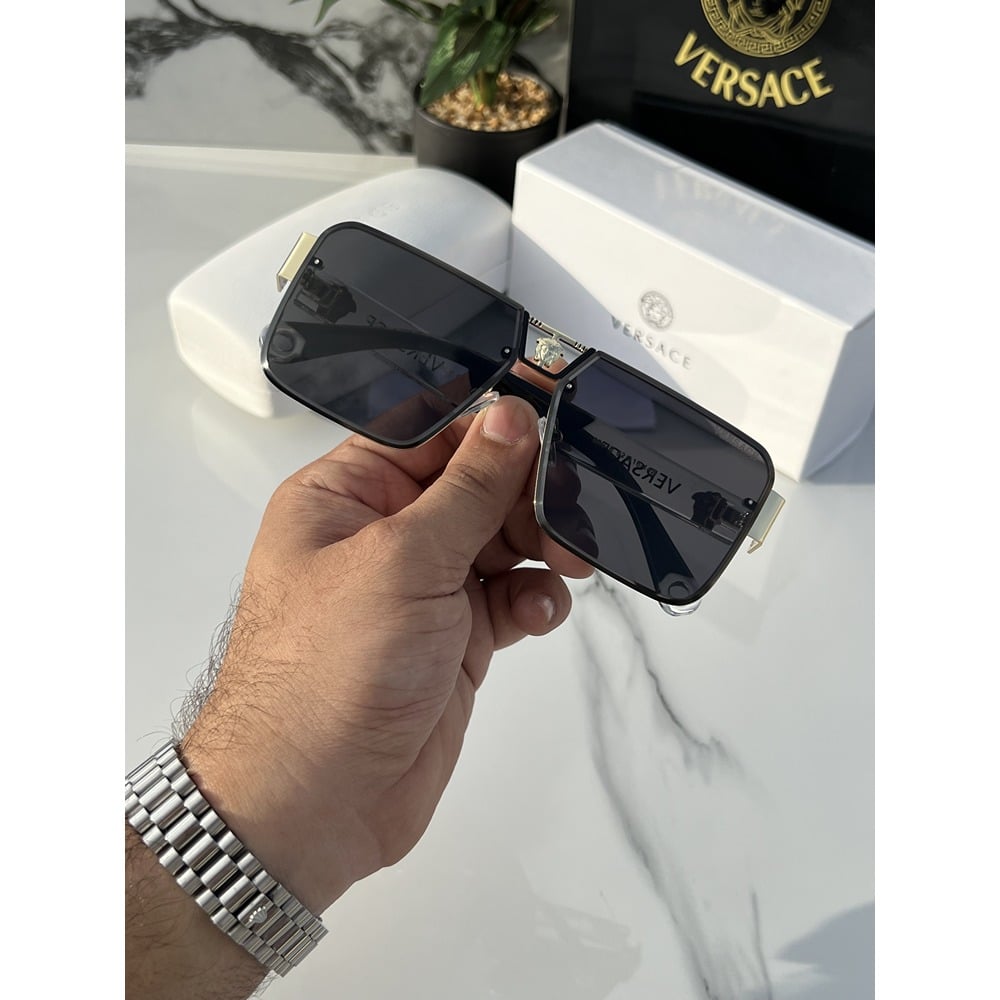 Versace Sunglasses 88078 Gold Black