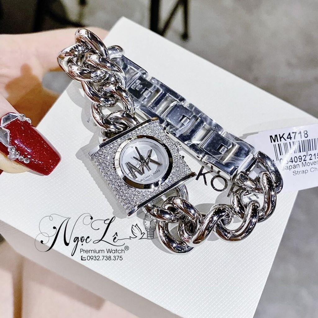 Michael Kors Lennox Crystals Silver