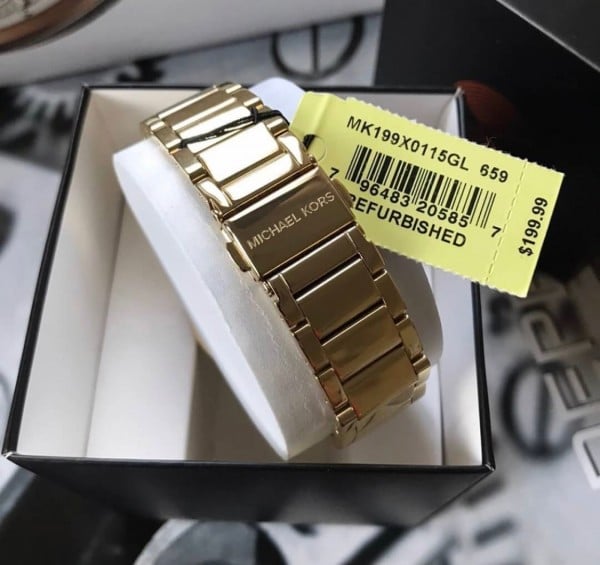 Michael Kors Watch For Lady Round Dial