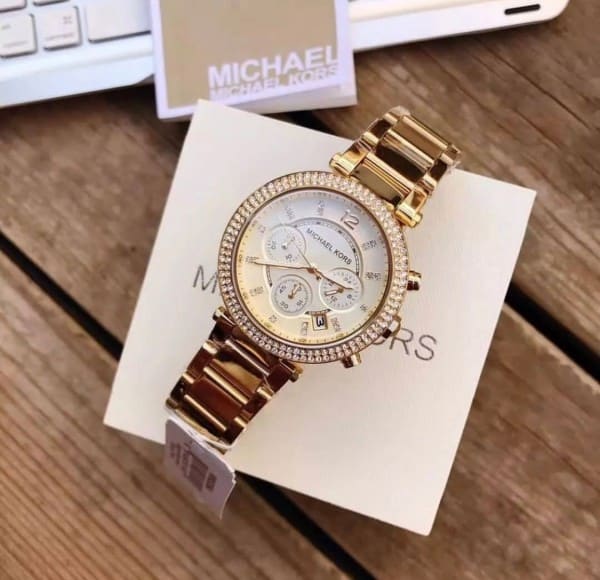 Michael Kors Watch For Lady Round Dial