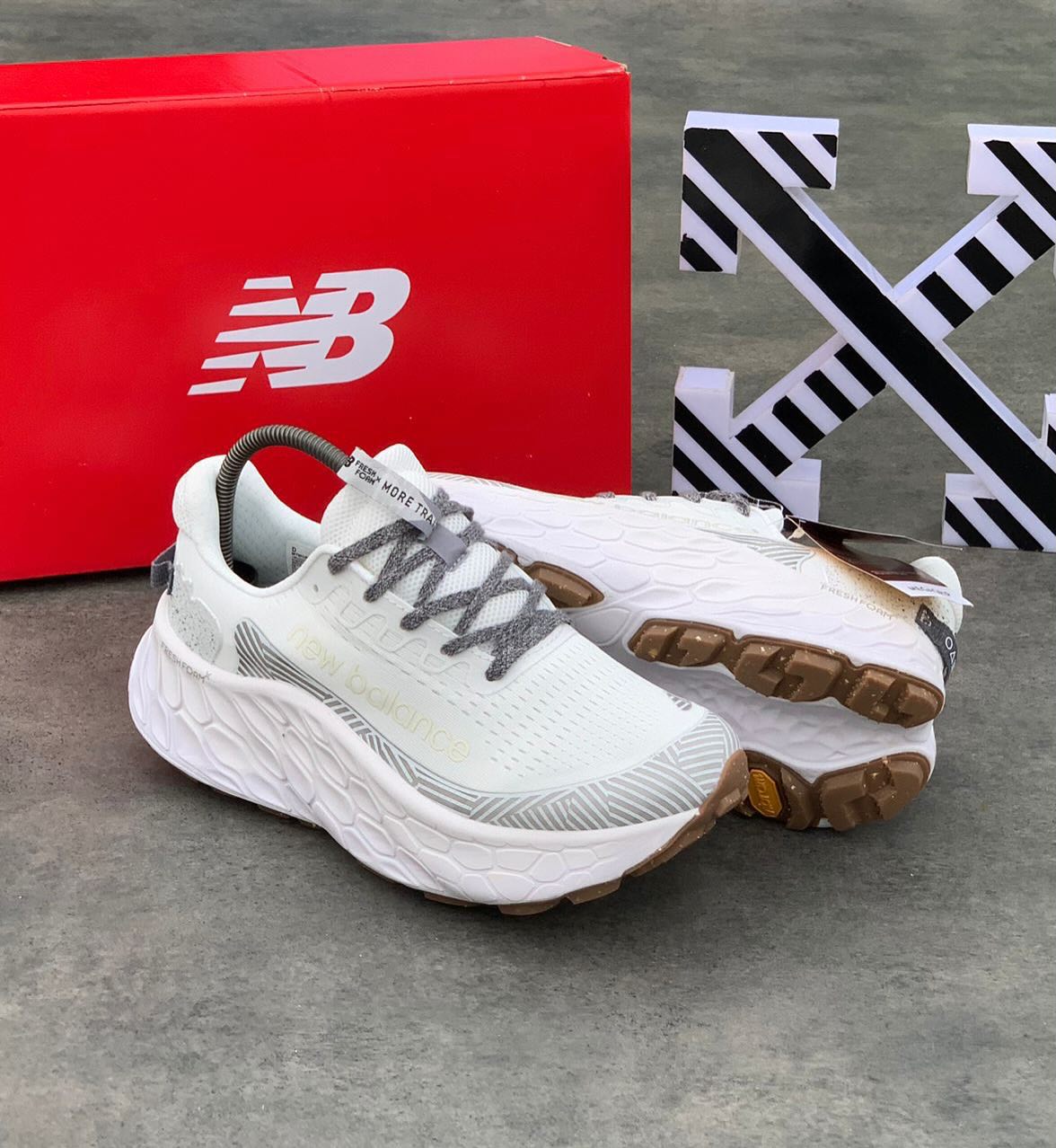 Fresh Foam X More Trail V3 Light Grey