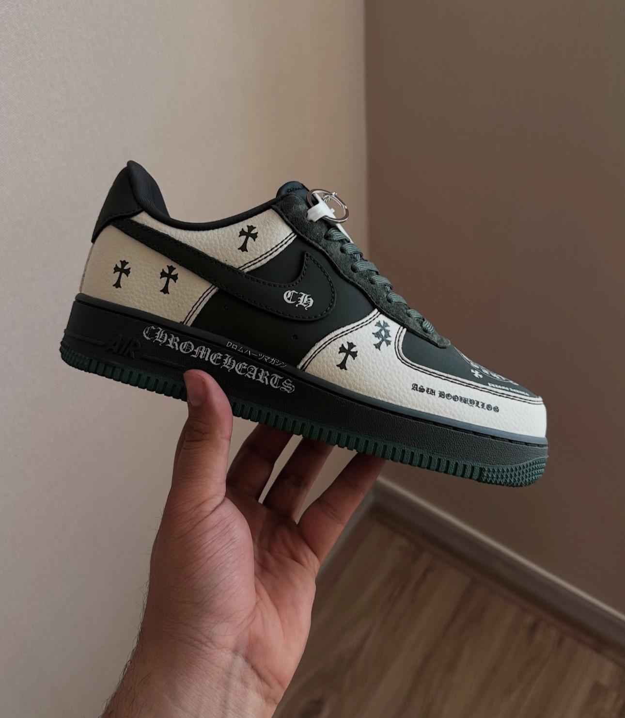Airforce 1 Dark Green Leather