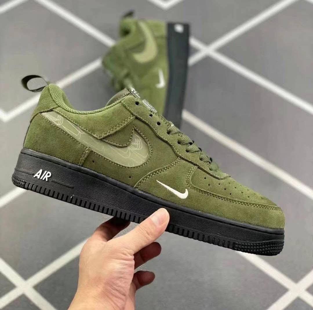 Airforce 1 Dark Green Sneakers