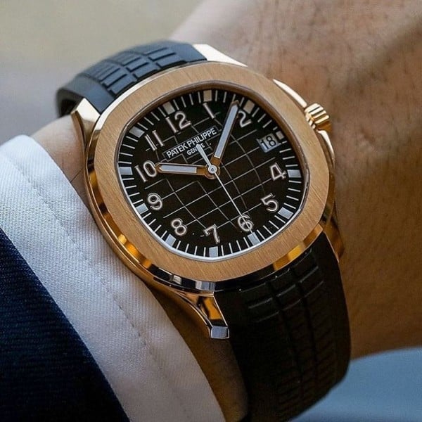 Patek Philippe Watch Aquanot Gold Black Automatic