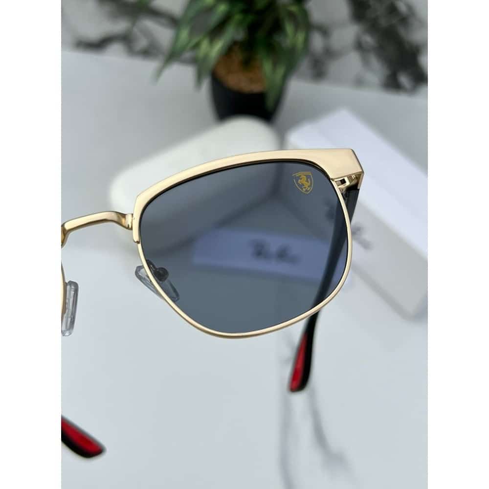 Rayban Gold Black Sunglasses