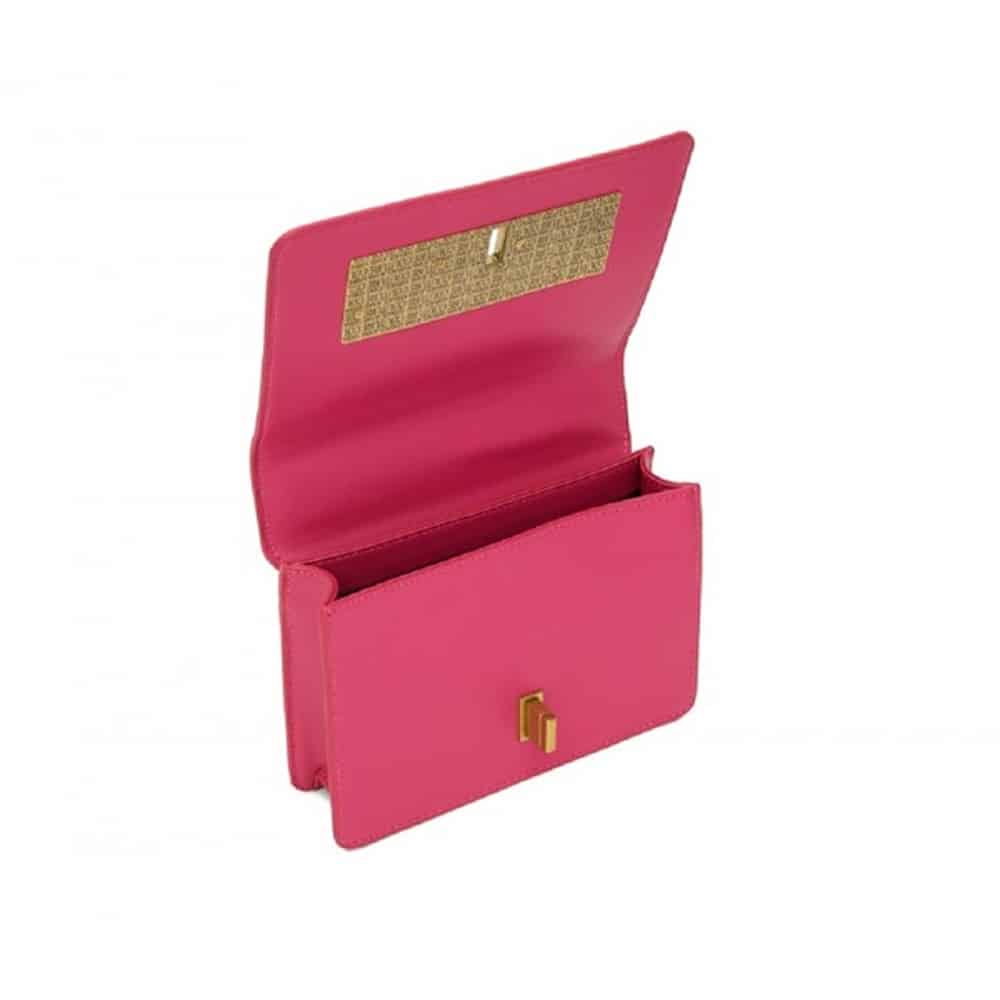 Versace Jeans Couture Bag Saffiano Lock Crossbody Bag With OG Gift Box & Dust Bag