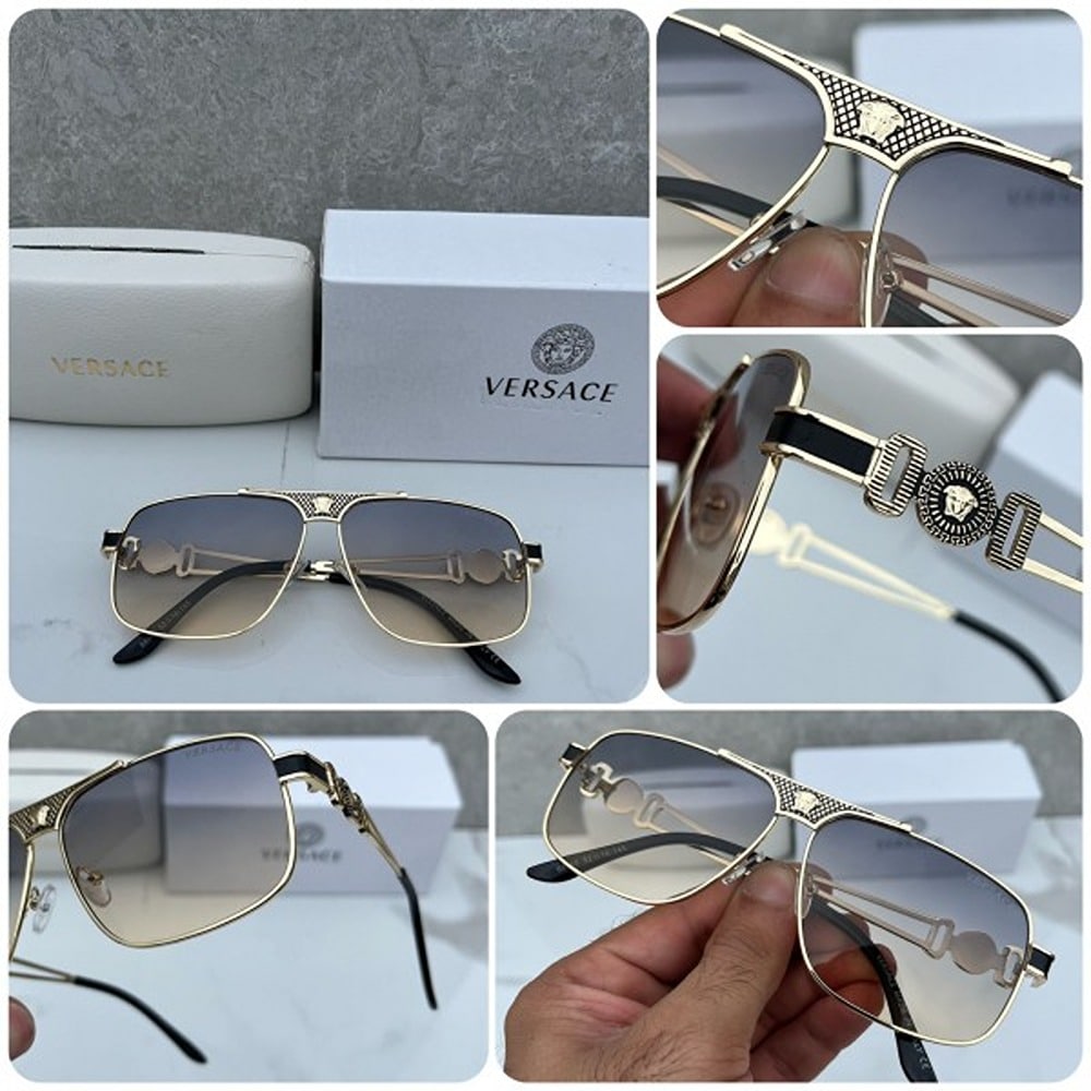 Versace Sunglasses For Men Gold Candy