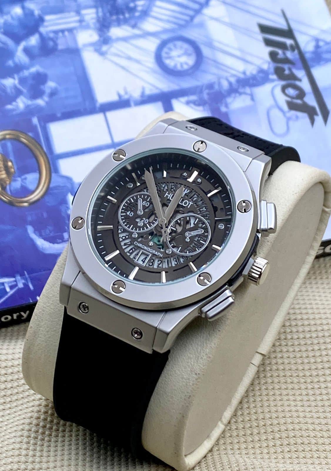 Branded Elegant Dial Design Logo & Name On Back » Mega Fashion