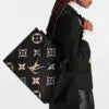 Vuitton Black Premium Double Box Tote Bag