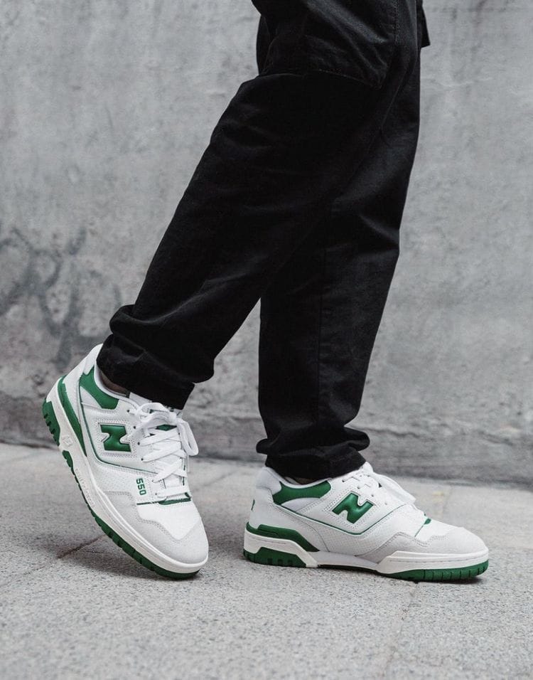 New Balance 550 Navy Sneakers