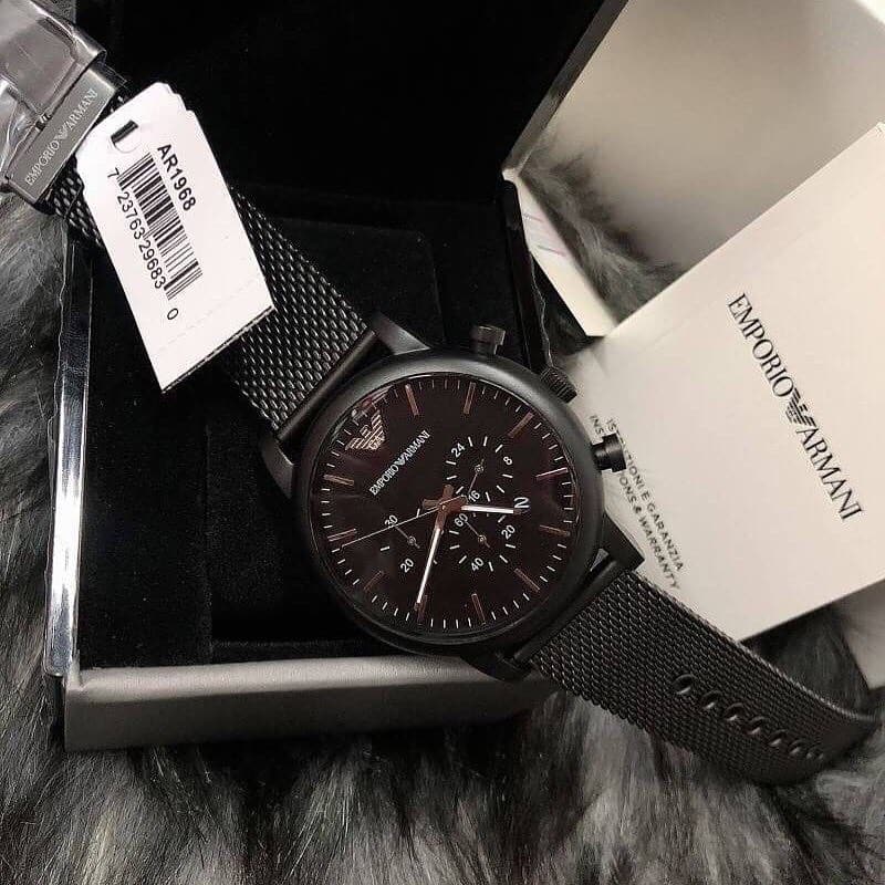 Emporio Armani Aviator "Semi-Japan" Watch For Men