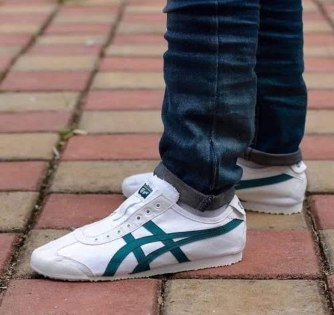 Onitsuka Tiger Mexico 66 White Navy Sneakers