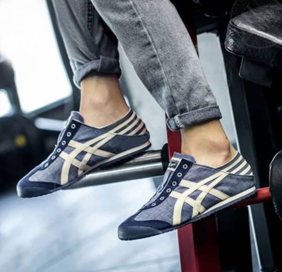 Onitsuka Tiger Mexico 66 Navy White Sneakers