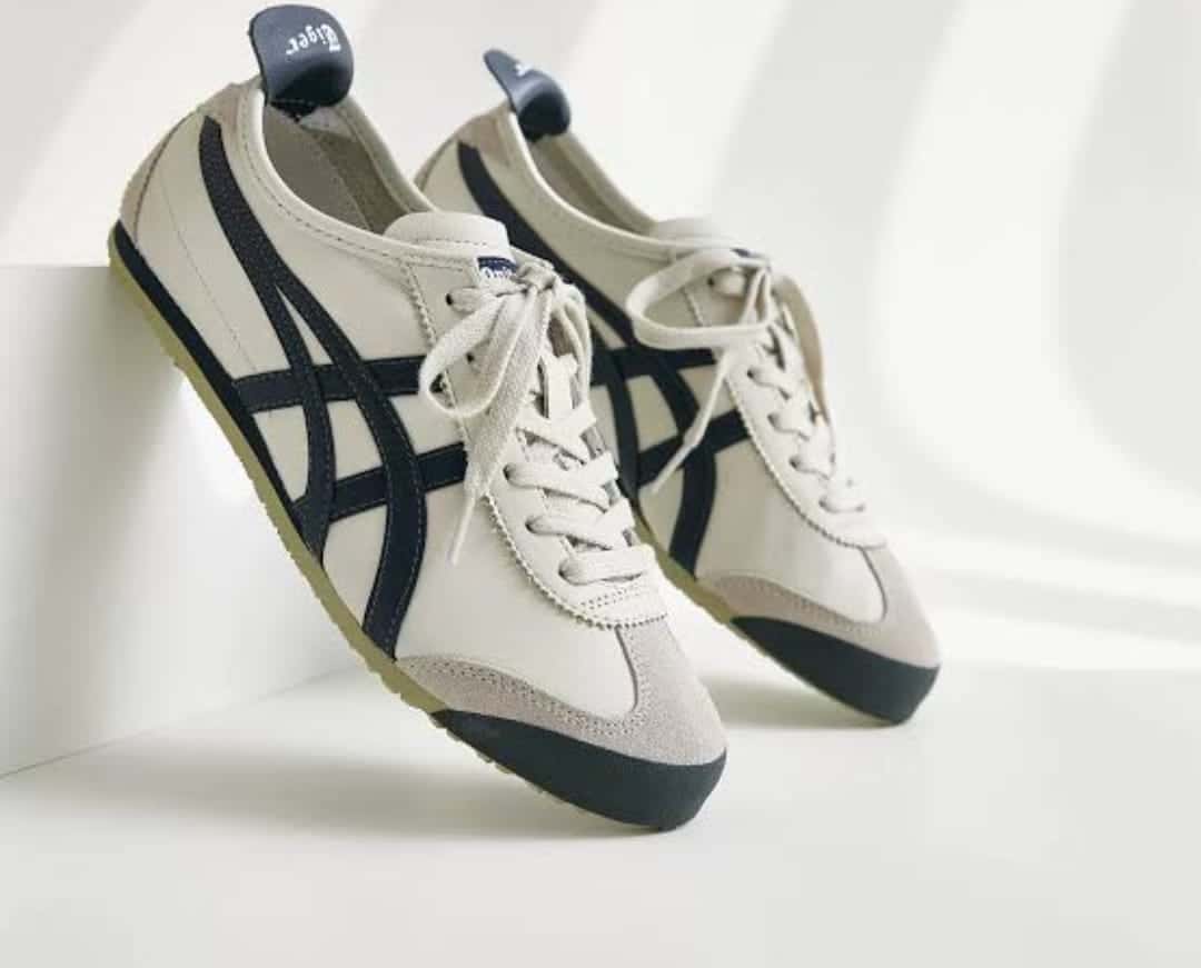 Onitsuka Tiger Mexico 66 Cream Black Sneakers