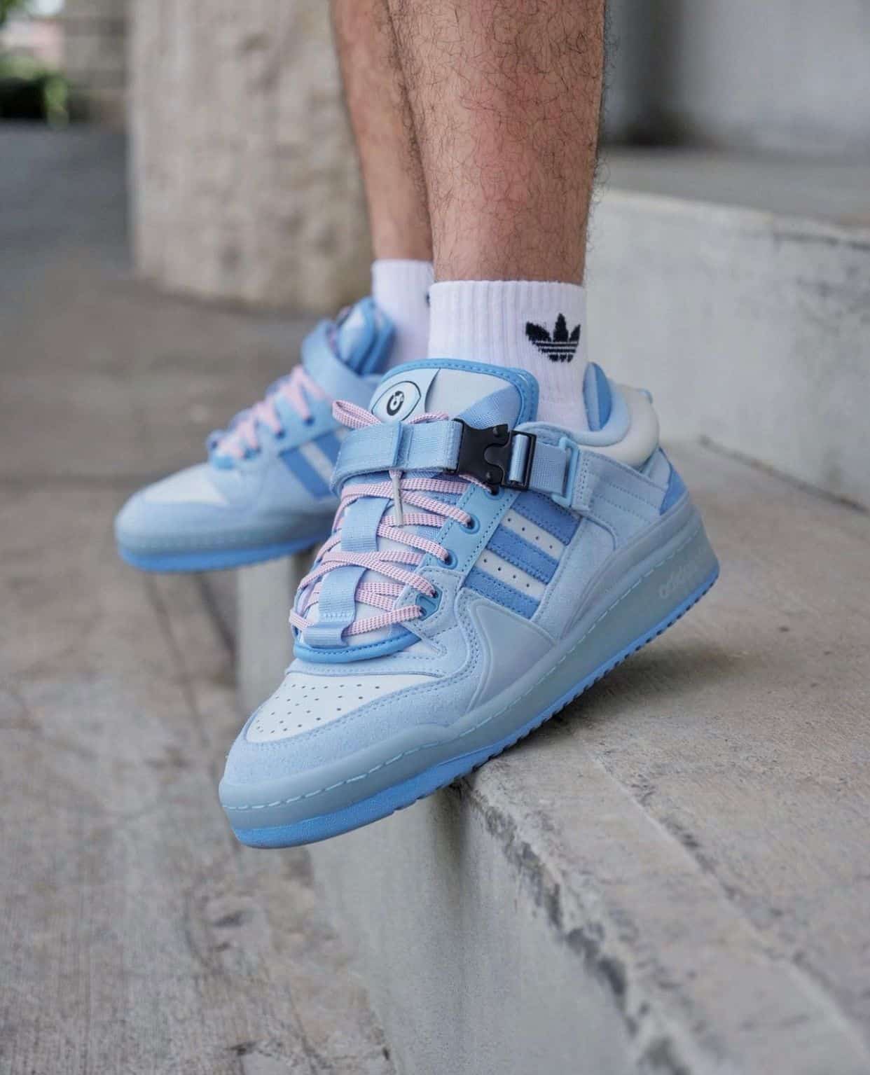 Adidas Bad Bunny Blue Sneakers
