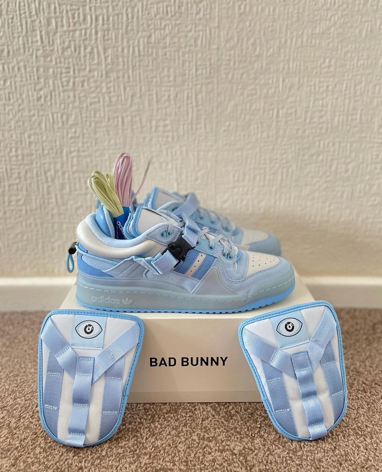 Adidas Bad Bunny Blue Sneakers