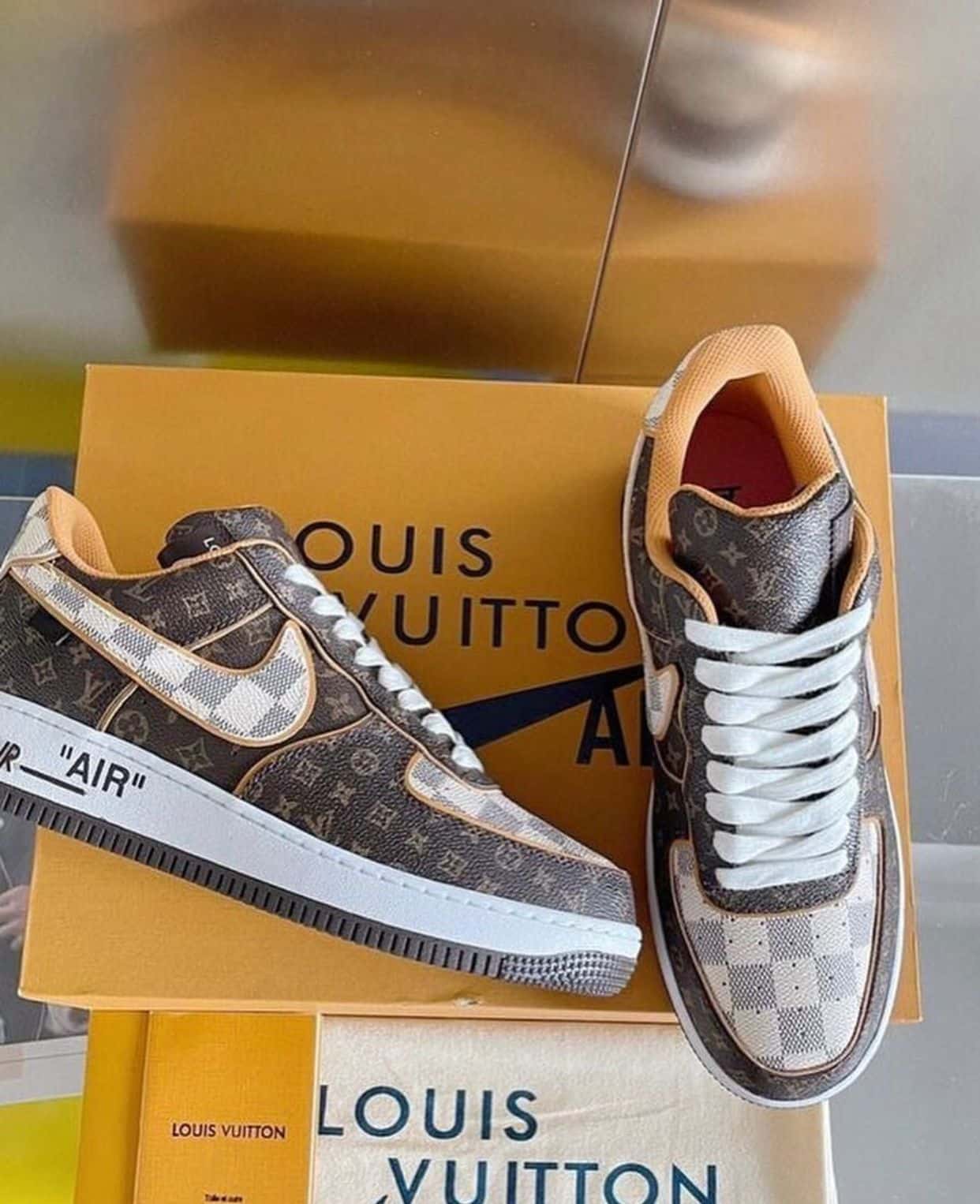 Nike Louis Vuitton Airforce 1 Sneakers