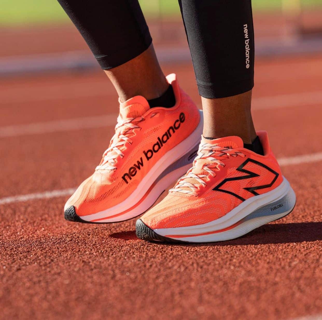 New Balance Fuelcell Supercomp Trainer V2 Orange Running Shoes