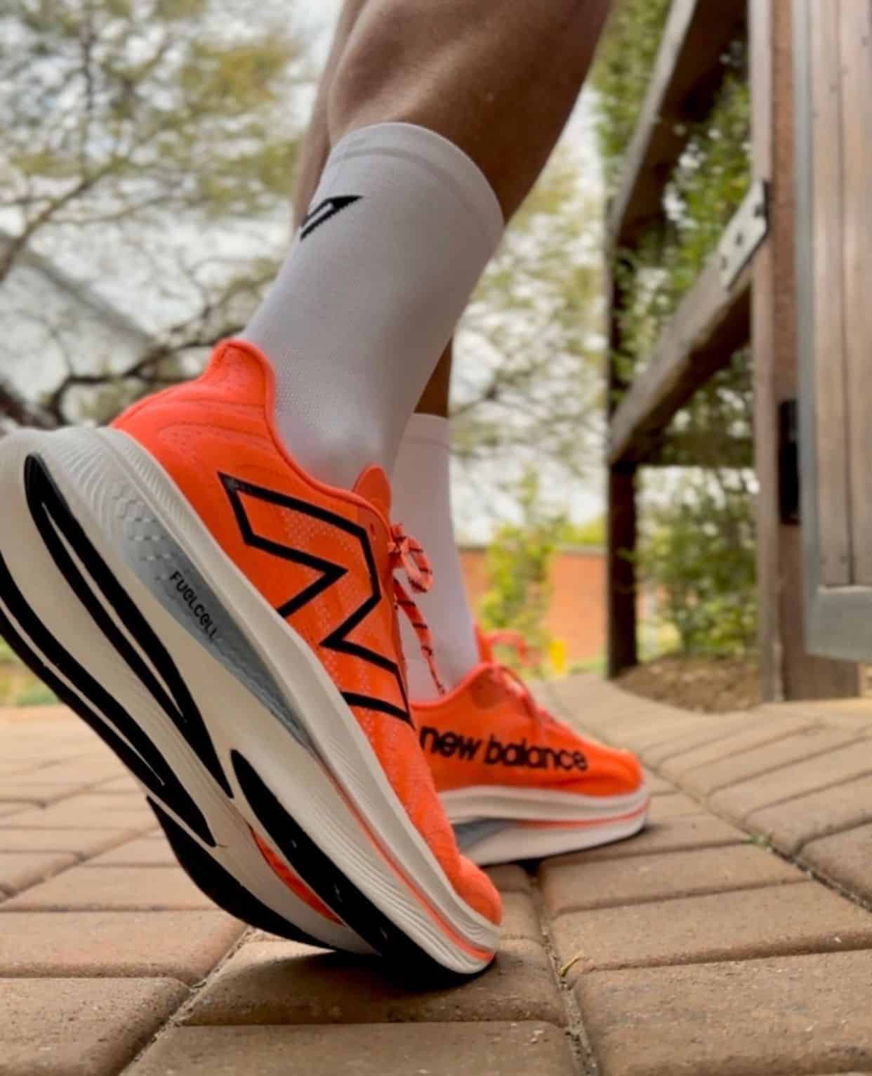 New Balance Fuelcell Supercomp Trainer V2 Orange Running Shoes