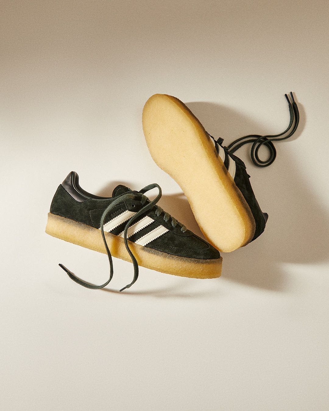 Adidas X Clarks Samba Black Sneakers