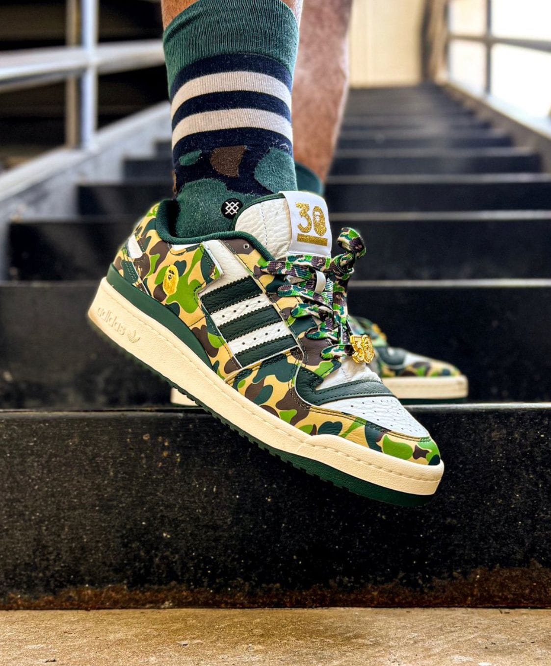 Adidas Bape X Forum 84 Sneakers