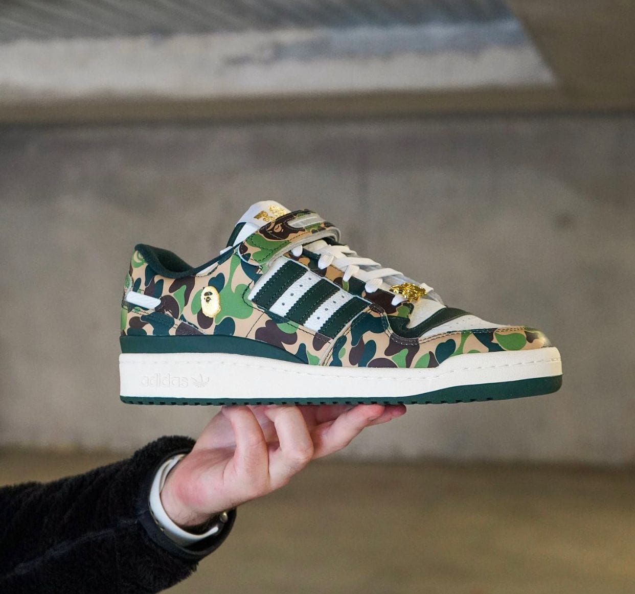Adidas Bape X Forum 84 Sneakers
