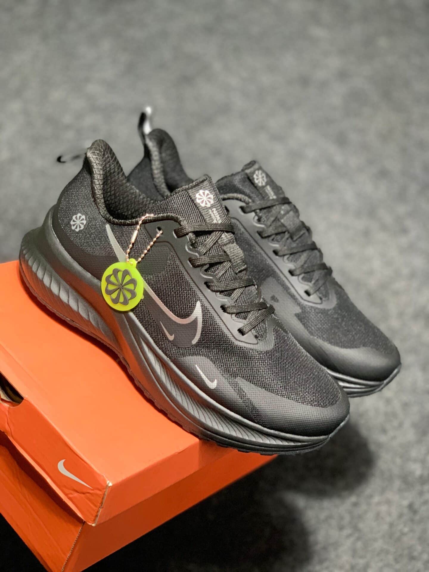 Nike Just Do It Black Running Shoes