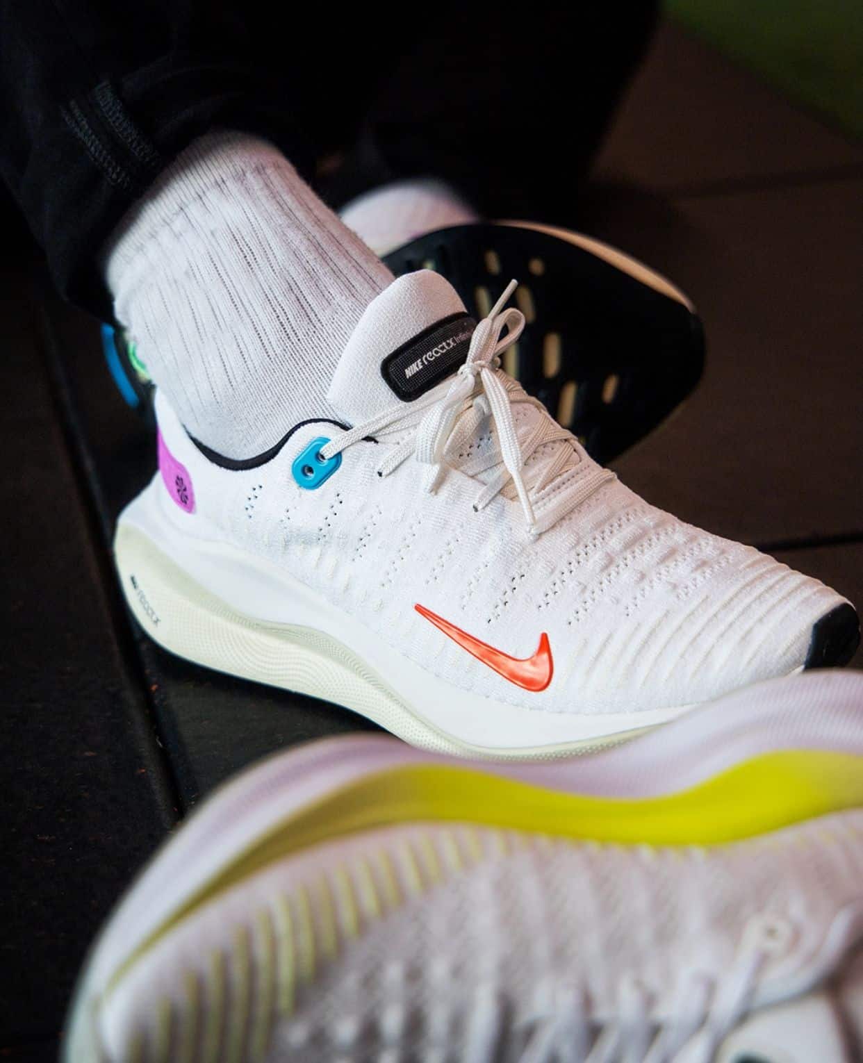 Nike Infinity Run 4 White Running Shoes