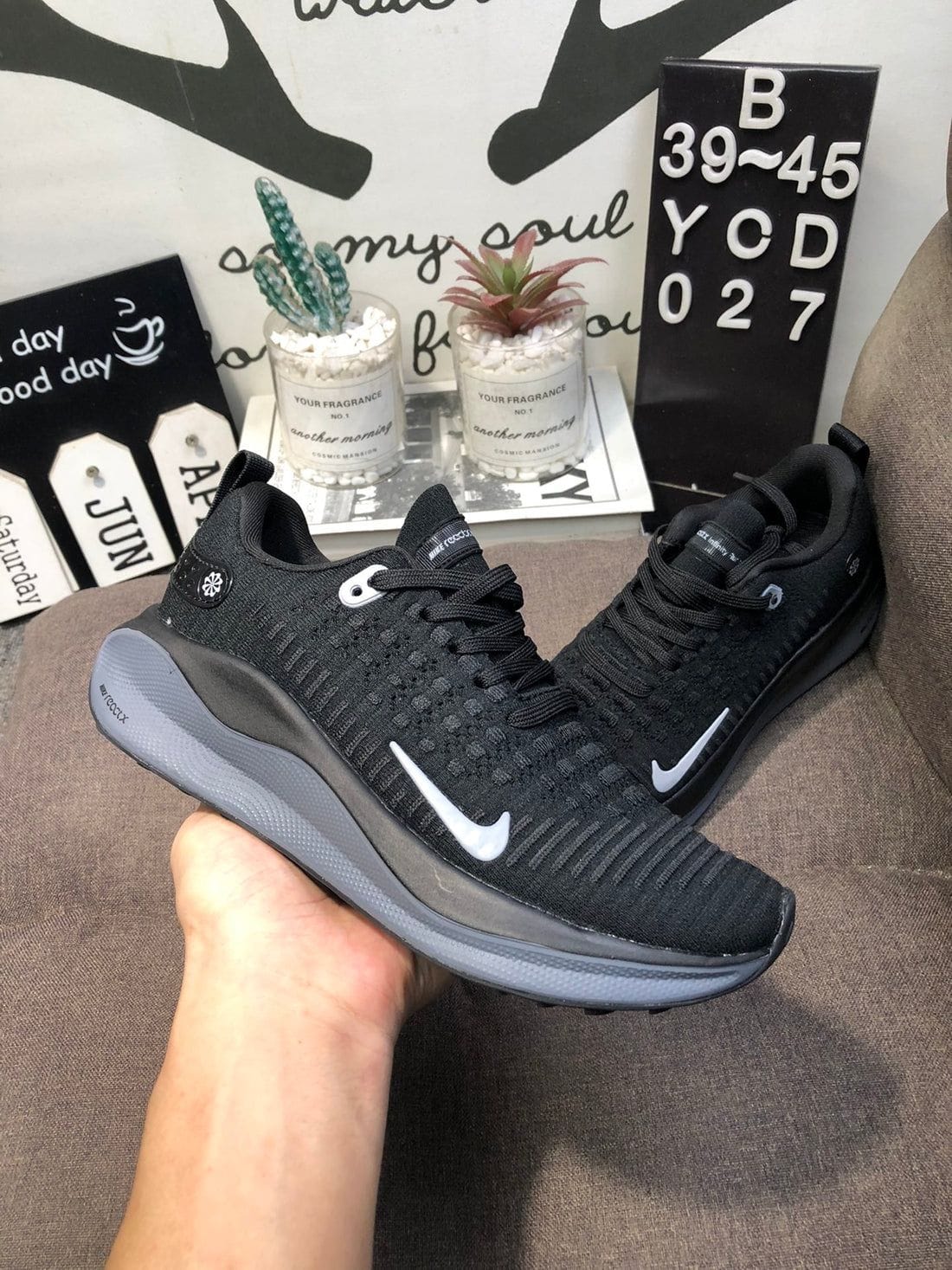 Nike Infinity Run 4 Black Running Shoes